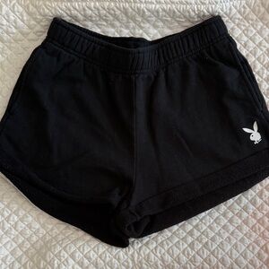 PLAYBOY by Pacsun-Women's Black Shorts